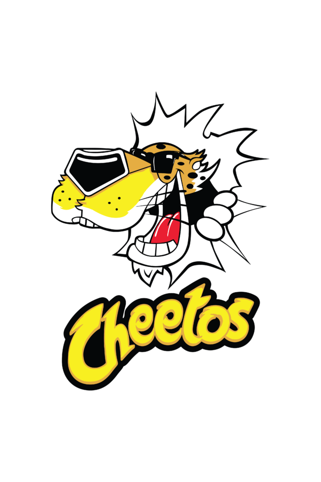 Cheetos Unisex Terry Oversized T-Shirt