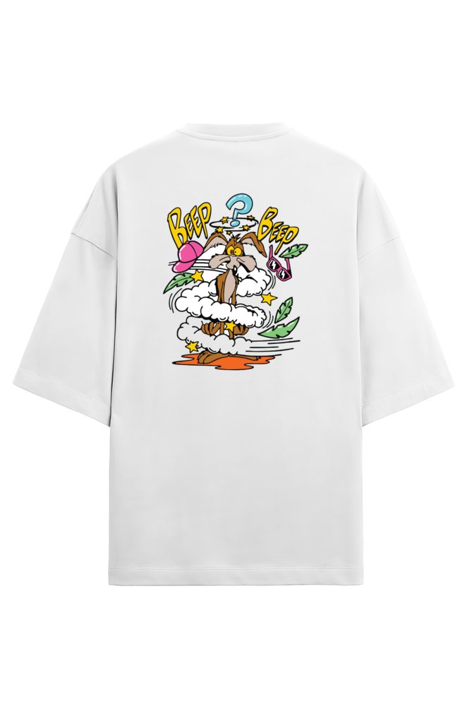 Road Runner Unisex Terry Oversized T-Shirt.