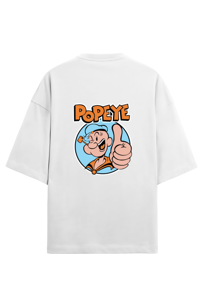 Popeye Unisex Terry Oversized T-Shirt