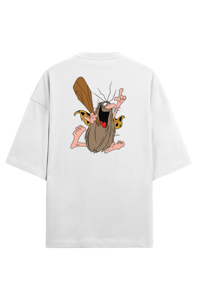 Caveman Unisex Terry Oversized T-Shirt