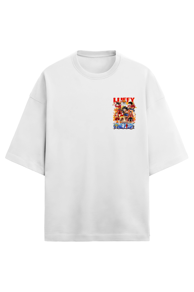 Monkey D Luffy Unisex Terry Oversized T-Shirt