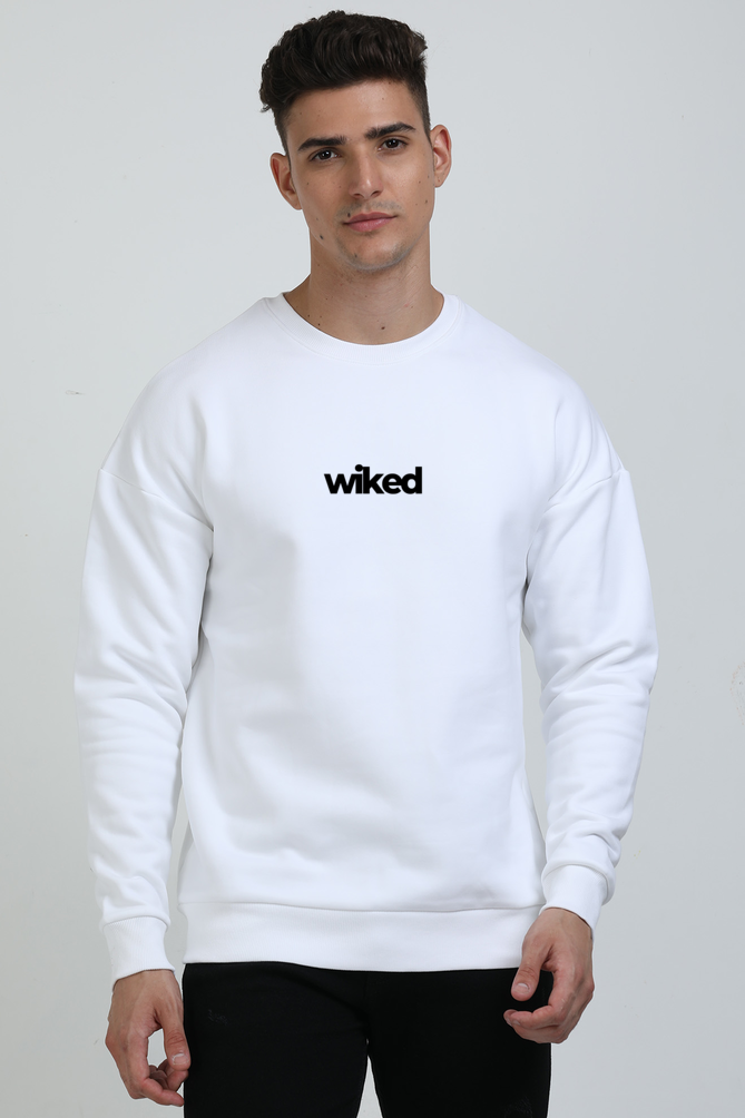 Caution Oversized Sweatshirt