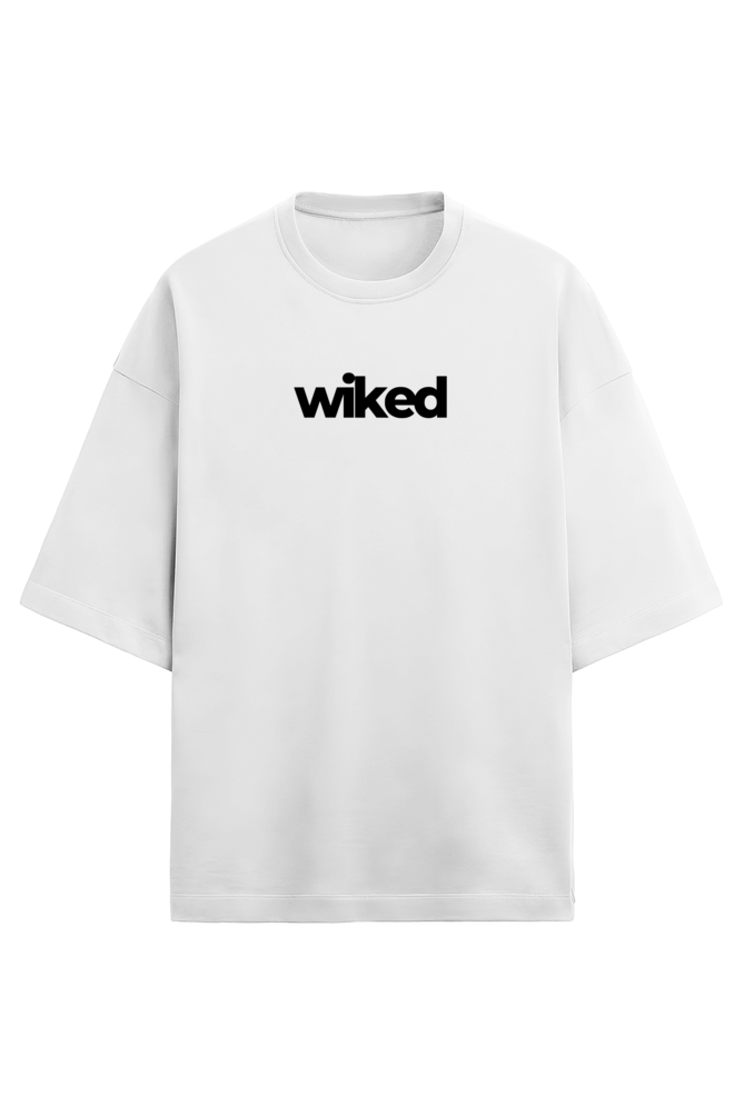 Wiked X Unisex Terry Oversized T-Shirt