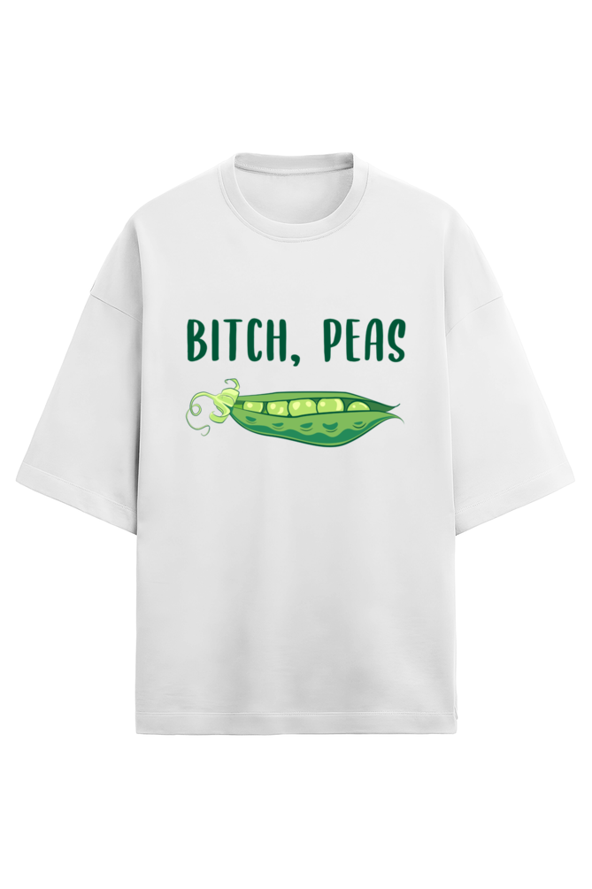 Bitch Peas Unisex Terry Oversized T-Shirt