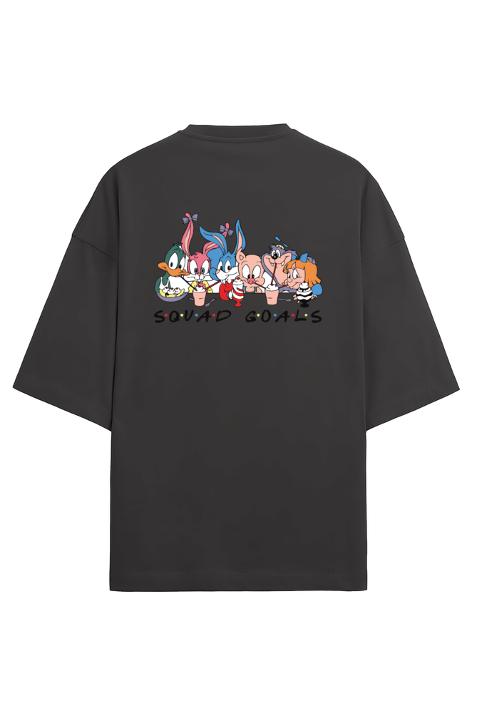 Looney Squad Unisex Terry Oversized T-Shirt
