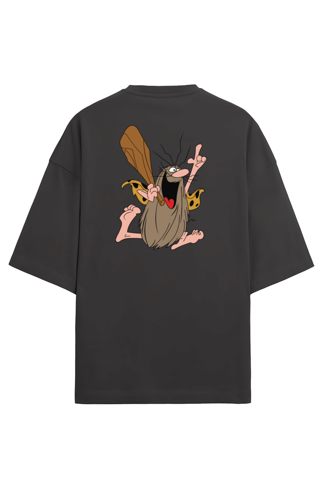 Caveman Unisex Terry Oversized T-Shirt