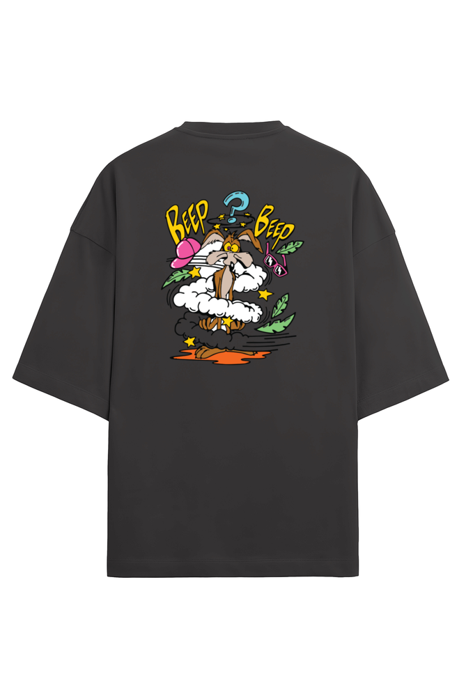 Road Runner Unisex Terry Oversized T-Shirt.