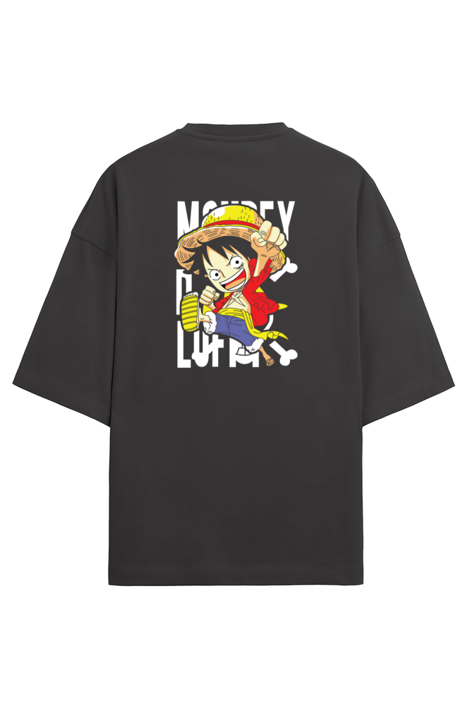 Luffy Unisex Terry Oversized T-Shirt