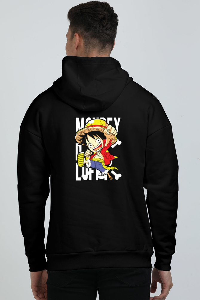 Luffy Oversized Hooded Sweatshirt