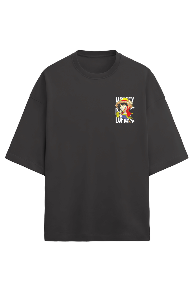 Luffy Unisex Terry Oversized T-Shirt