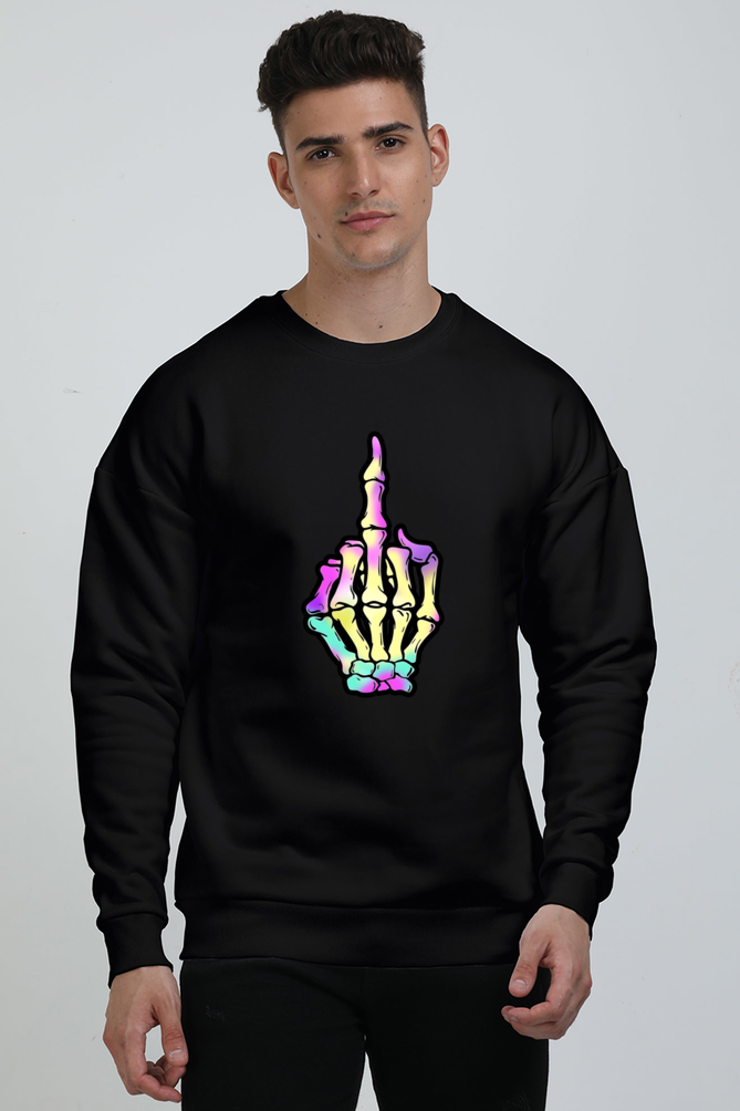 M Finger Oversized Sweatshirt