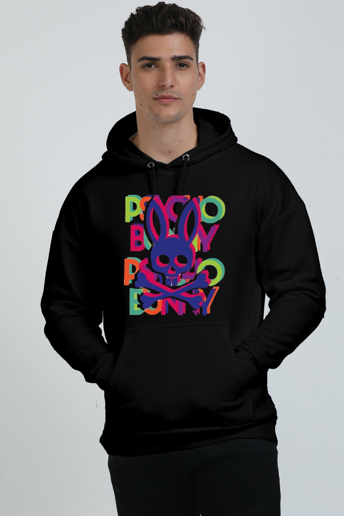 Psycho Hooded Oversized Sweatshirt