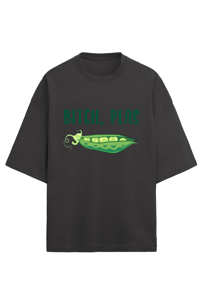 Bitch Peas Unisex Terry Oversized T-Shirt