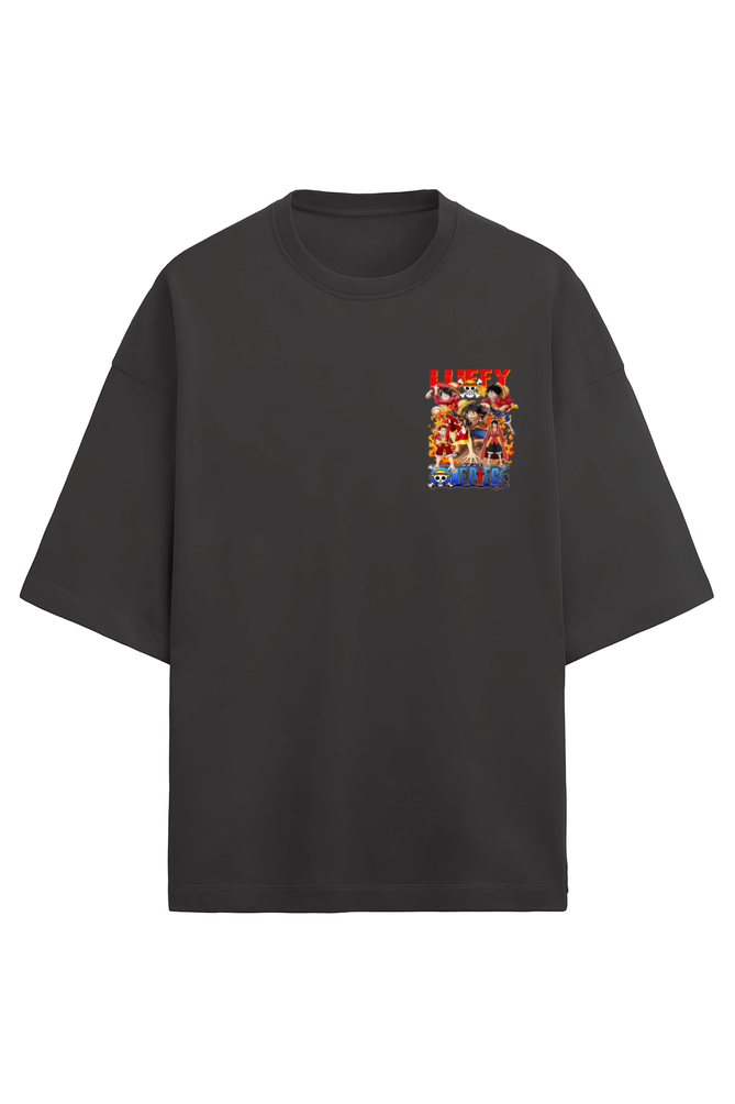 Monkey D Luffy Unisex Terry Oversized T-Shirt