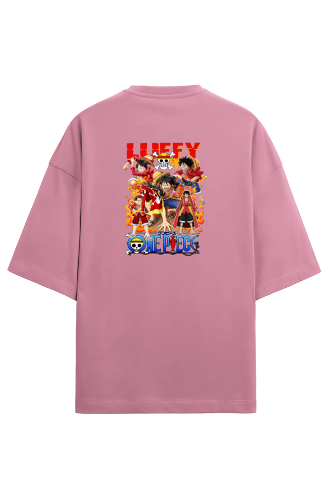 Monkey D Luffy Unisex Terry Oversized T-Shirt