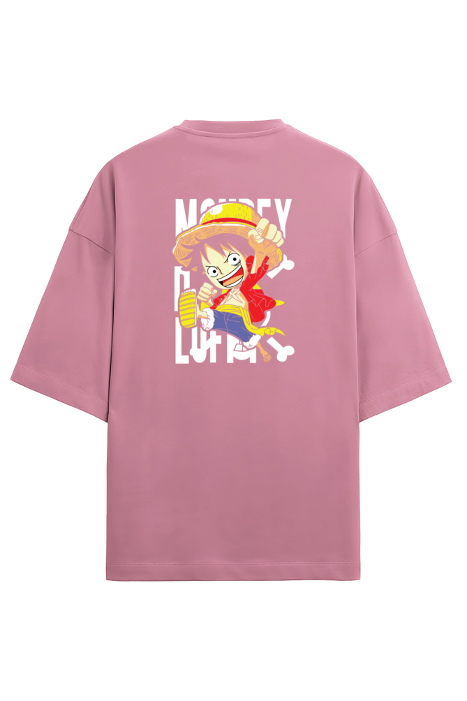 Luffy Unisex Terry Oversized T-Shirt
