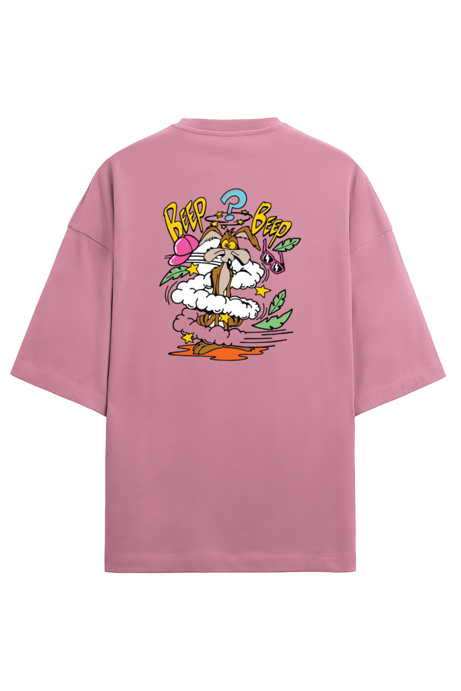 Road Runner Unisex Terry Oversized T-Shirt.