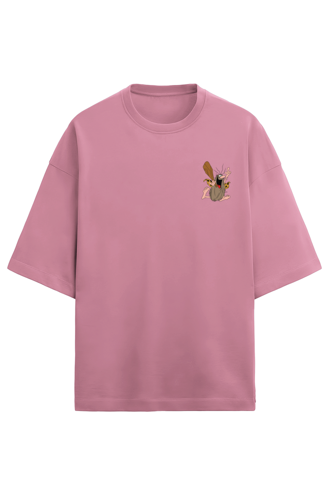 Caveman Unisex Terry Oversized T-Shirt