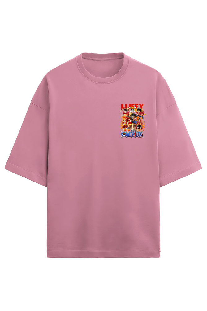 Monkey D Luffy Unisex Terry Oversized T-Shirt