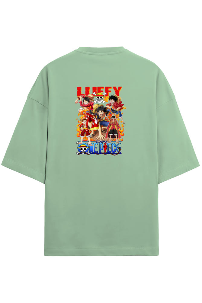 Monkey D Luffy Unisex Terry Oversized T-Shirt