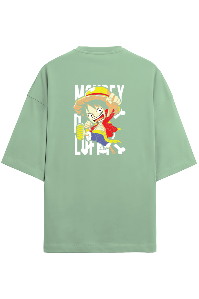 Luffy Unisex Terry Oversized T-Shirt