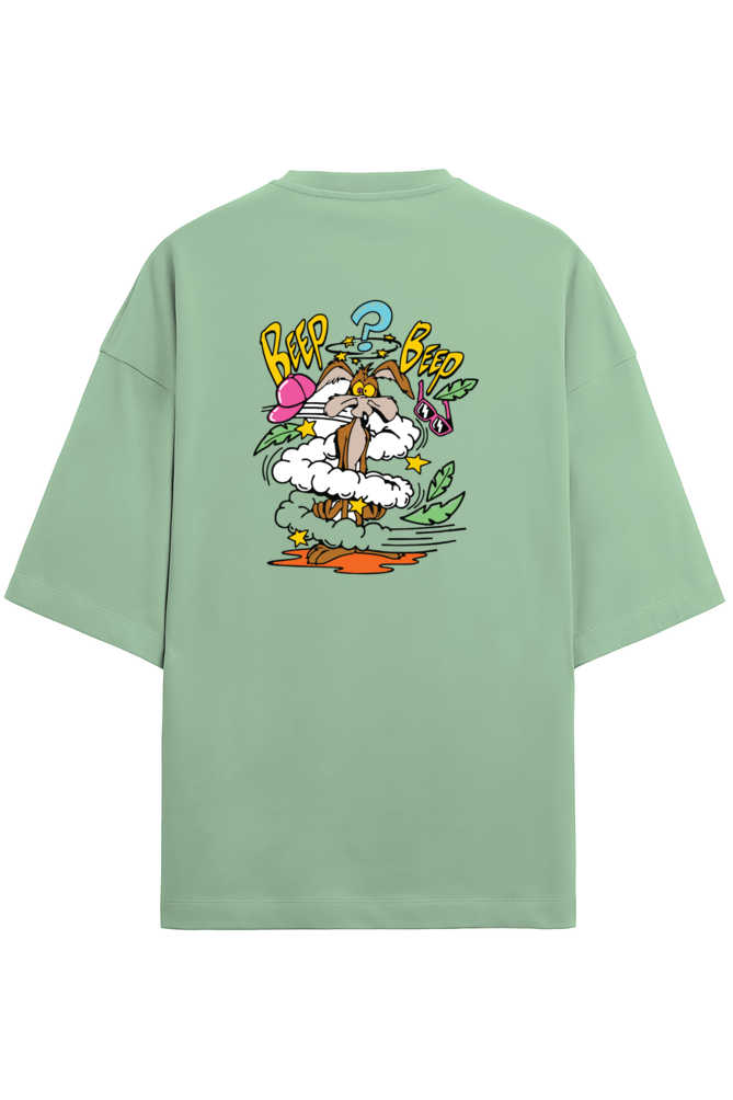 Road Runner Unisex Terry Oversized T-Shirt.