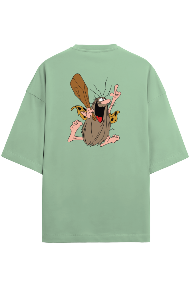 Caveman Unisex Terry Oversized T-Shirt