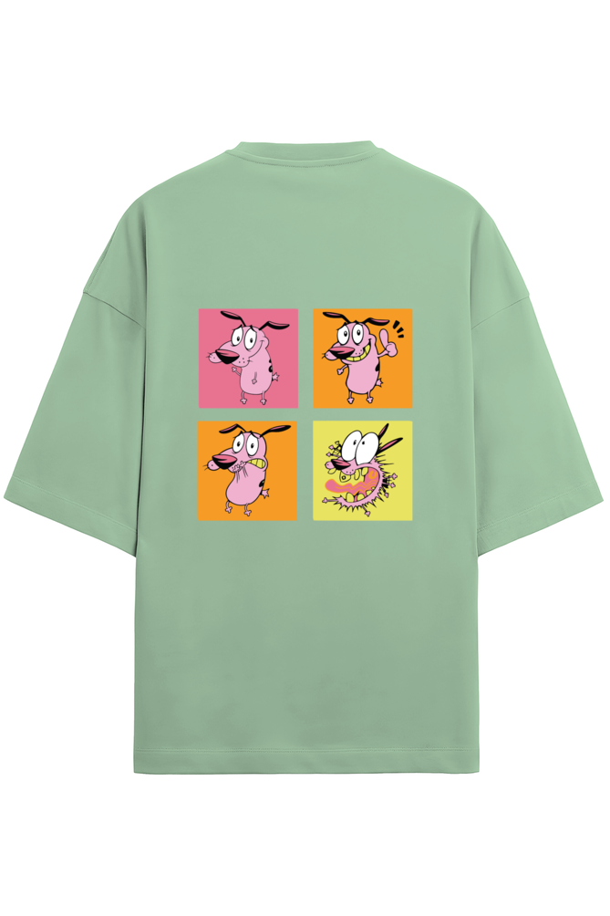Courage Unisex Terry Oversized T-Shirt