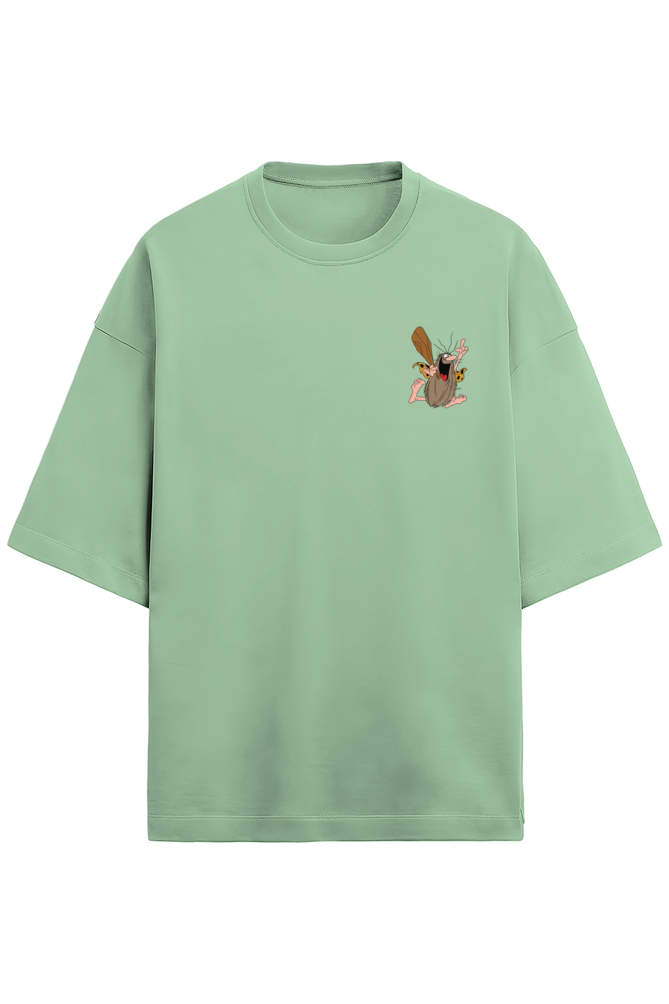 Caveman Unisex Terry Oversized T-Shirt