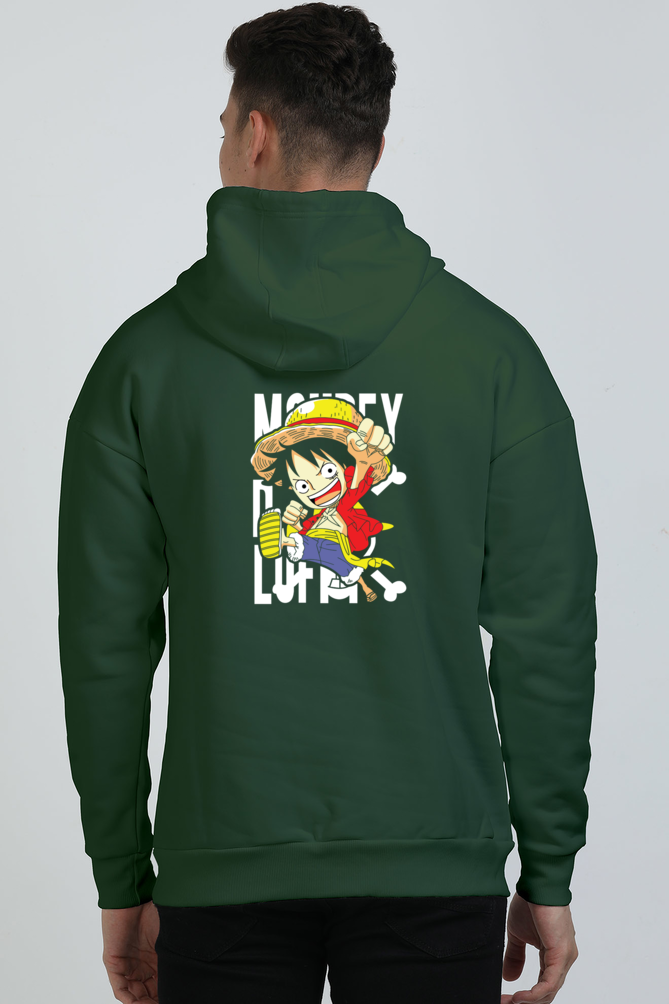 Luffy Oversized Hooded Sweatshirt