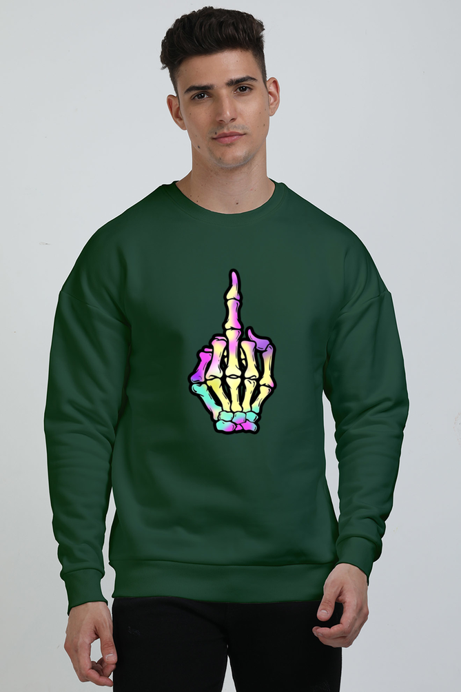 M Finger Oversized Sweatshirt