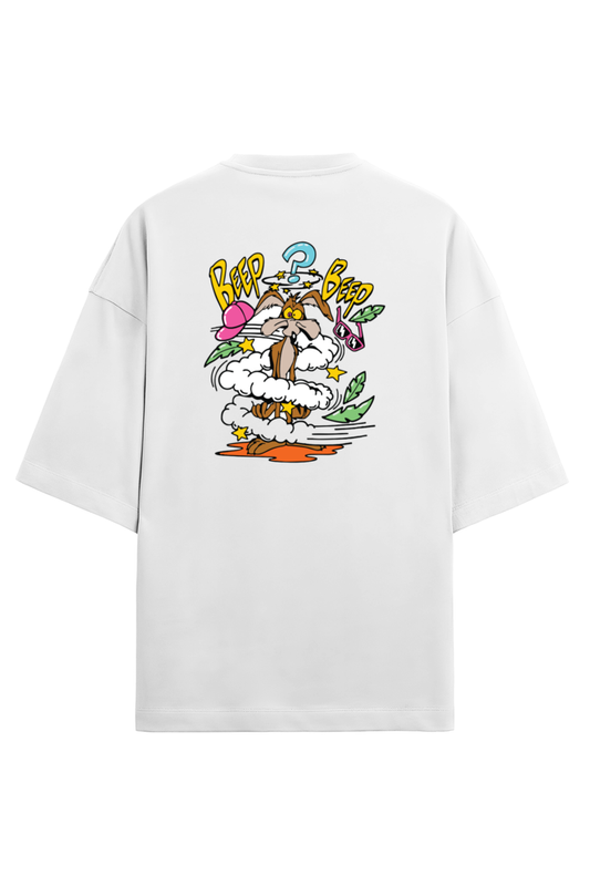 Road Runner Unisex Terry Oversized T-Shirt.
