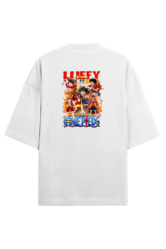 Monkey D Luffy Unisex Terry Oversized T-Shirt