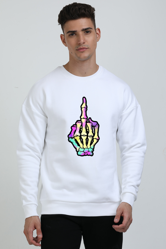 M Finger Oversized Sweatshirt