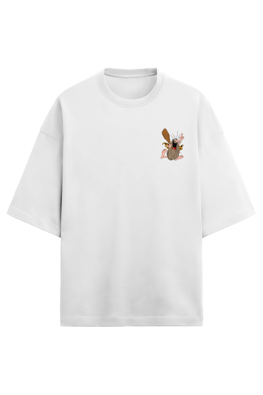 Caveman Unisex Terry Oversized T-Shirt
