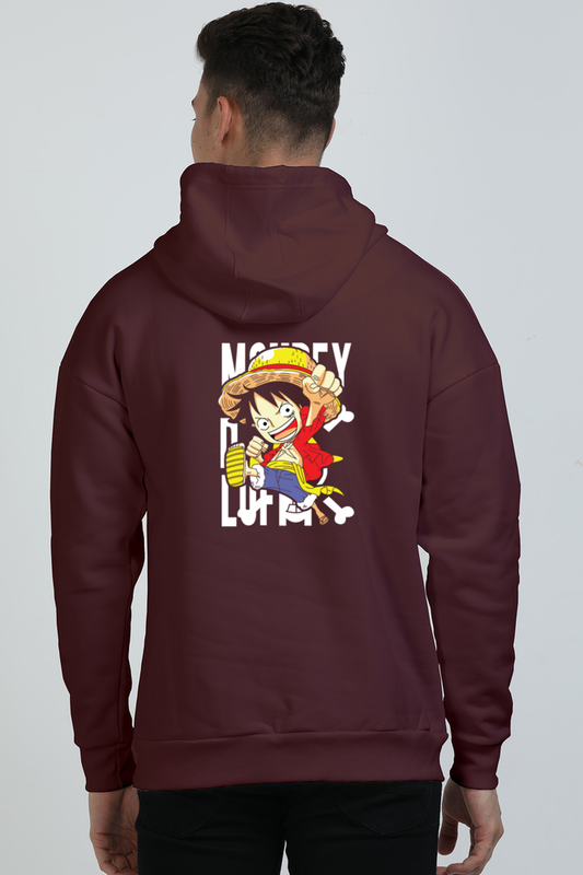 Luffy Oversized Hooded Sweatshirt