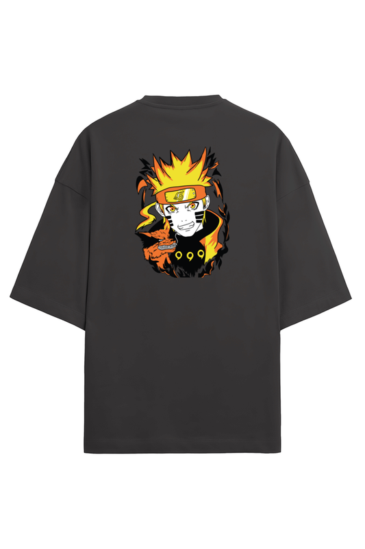 Naruto Unisex  Terry Oversized T-Shirt