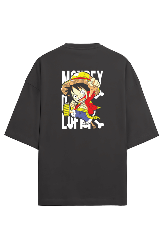 Luffy Unisex Terry Oversized T-Shirt