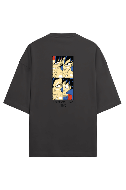 D-Z  Unisex Terry Oversized T-Shirt