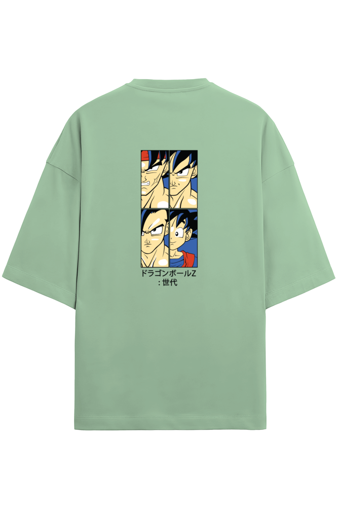D-Z  Unisex Terry Oversized T-Shirt